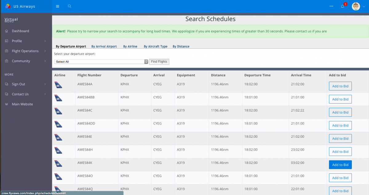 v web content class schedule quicklinks