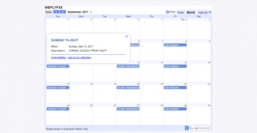 More information about "Google Calender"